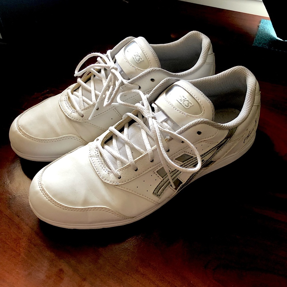 ASICS White Cheer Sneakers